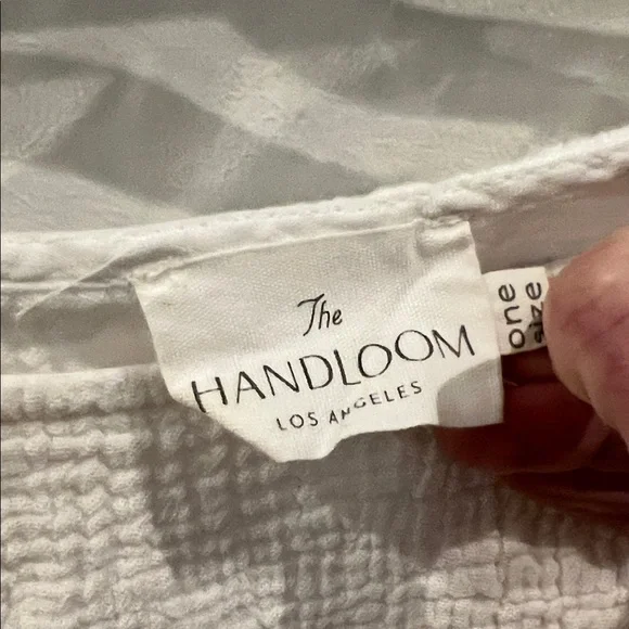 The Handloom cropped top O/S - Picture 2 of 2